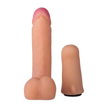Страпон с 2 насадками Woman Strap 6"