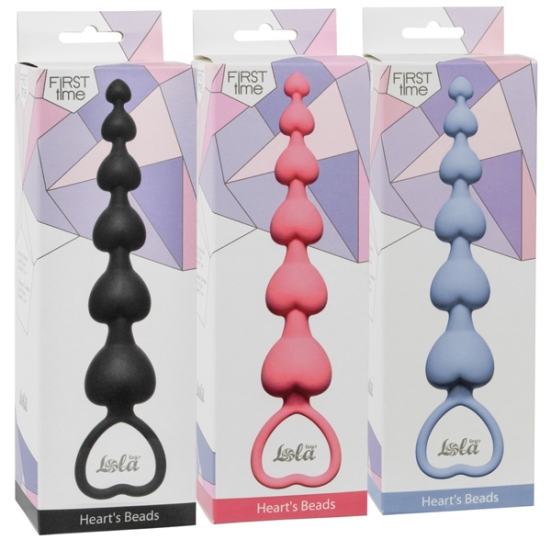 Анальная цепочка Heart&amp;#039;s Beads