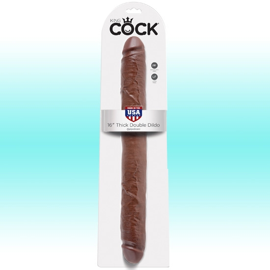 Фаллос King Cock 16&quot; Thick Double
