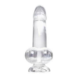 Прозрачный фаллоимитатор A-toys Cryst