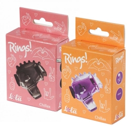 Мини-вибратор Lola toys Rings Chillax