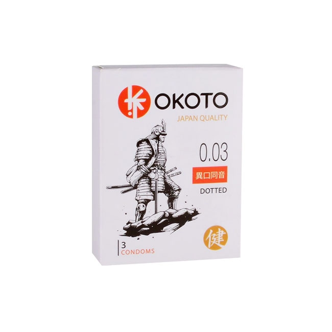 Презервативы OKOTO Dotted