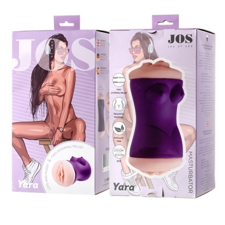 Мастурбатор JOS Yara двусторонний