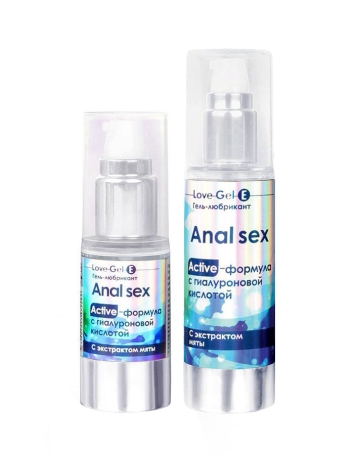 Обезболивающая анальная смазка LoveGel E